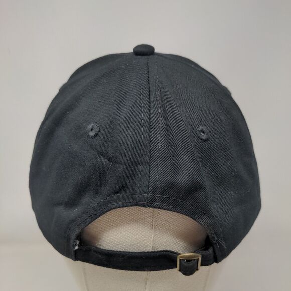 Crumbl Slideback Hat Black One Size Adjustable Vented Holes 6 Panel Cotton - Picture 5 of 8